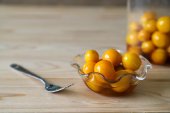 Kumquats preserved in honey