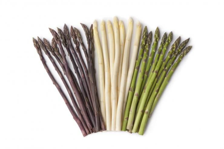 Multicolor Asparagus Spears