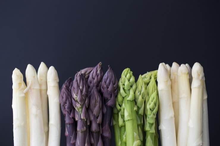 Variety of Asparagus
