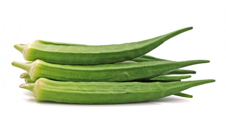 Cowhorn Okra