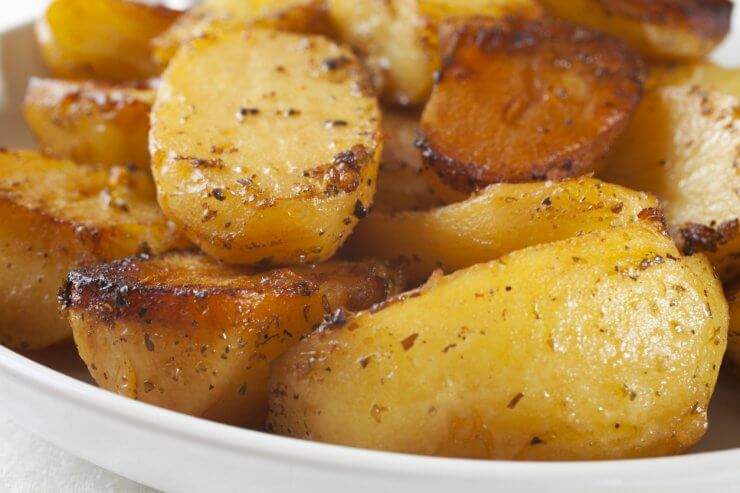 Greek Lemon Potatoes