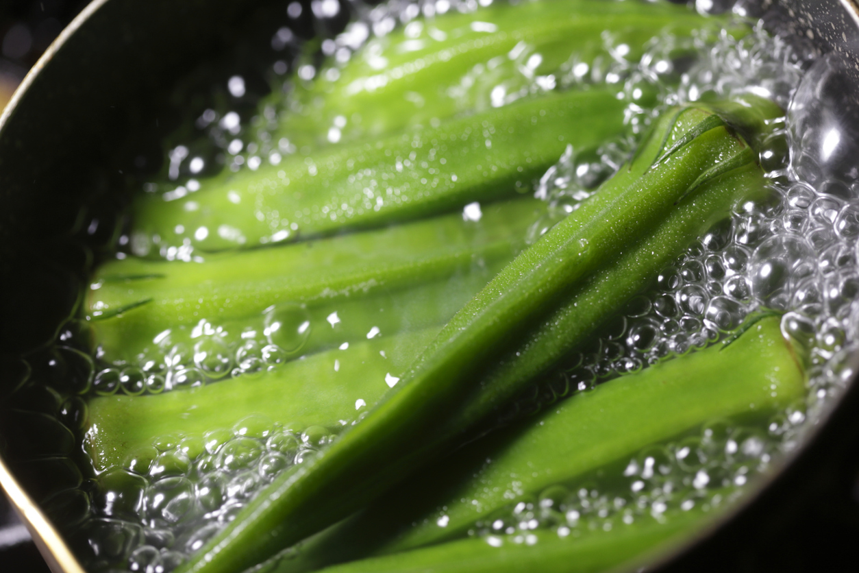 Okra Quinoa Bowl Food Gardening Network