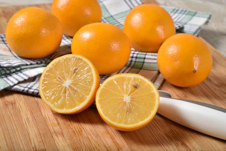 Sliced Meyer Lemon