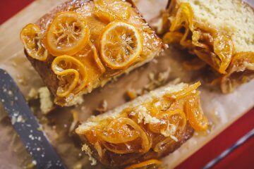 candied lemonade cake bread