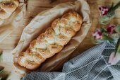 Dill seed braided bread