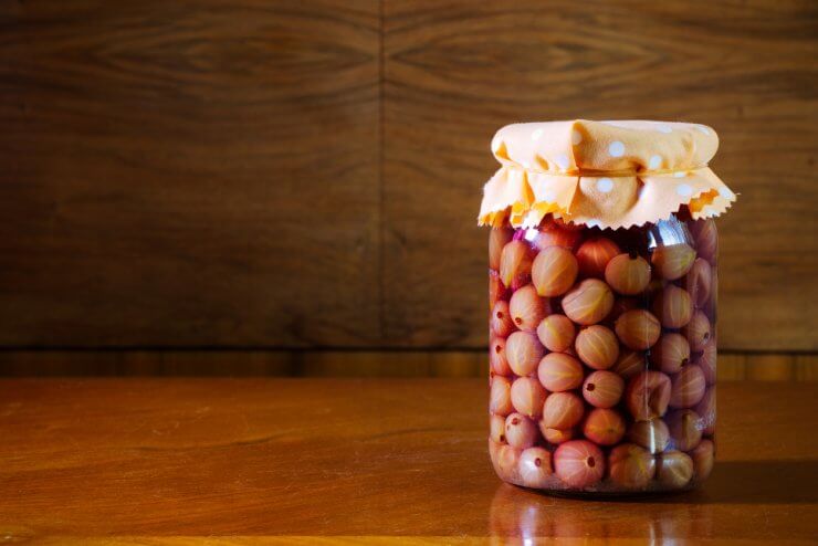 Pickled Gooseberries