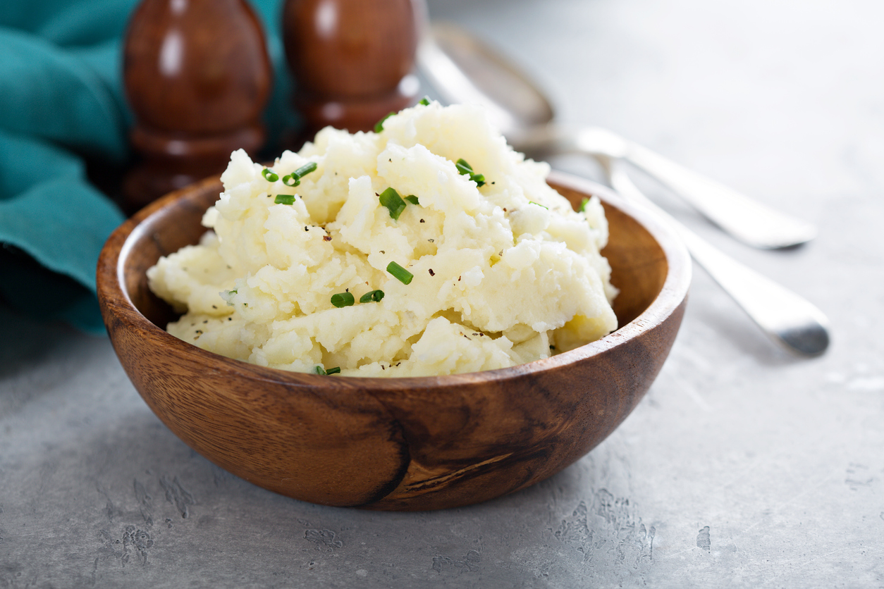 Mashed Potatoes with Sour Cream and Chives - Food Gardening Network