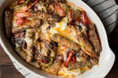 Cheesy Sausage Fajita Frittata