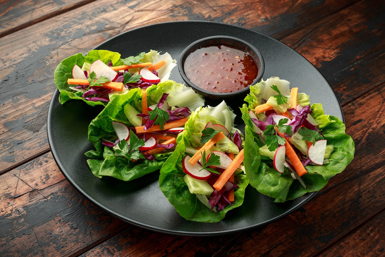 3 Lettuce Cup Recipes Food Gardening Network