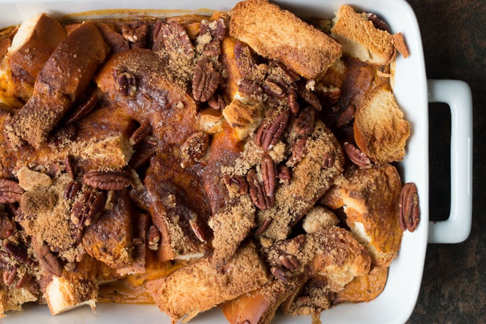 Pumpkin Spice French Toast Stick Casserole Food Gardening Network