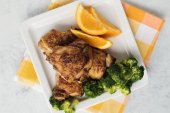 Slow Cooker Honey Mustard Chicken and Broccoli