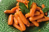 Brown Sugar–Bourbon Glazed Carrots