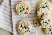 M&M's Drop Cookies