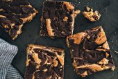 Peanut Butter Swirl Bars