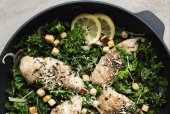 Caesar Chicken and Kale