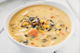 Crab and Wild Rice Soup