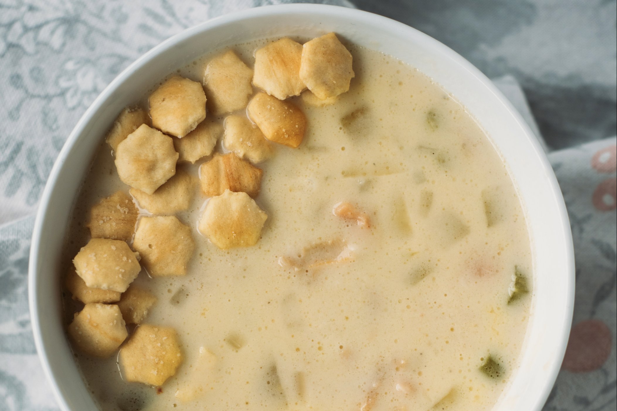 Dockside Clam Chowder Food Gardening Network