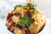 Mango Salsa Slow Cooker Chicken