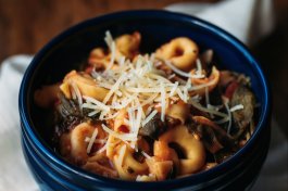 Throw-Together Tortellini Soup