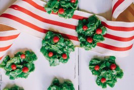 Jolly Holly Cookies