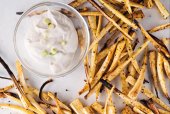 Baked Parsnip Fries