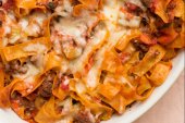 Beef Noodle Pappardelle Casserole