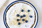 Blueberry Crunch Cake