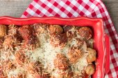 Easy Meatball Party Sub Casserole