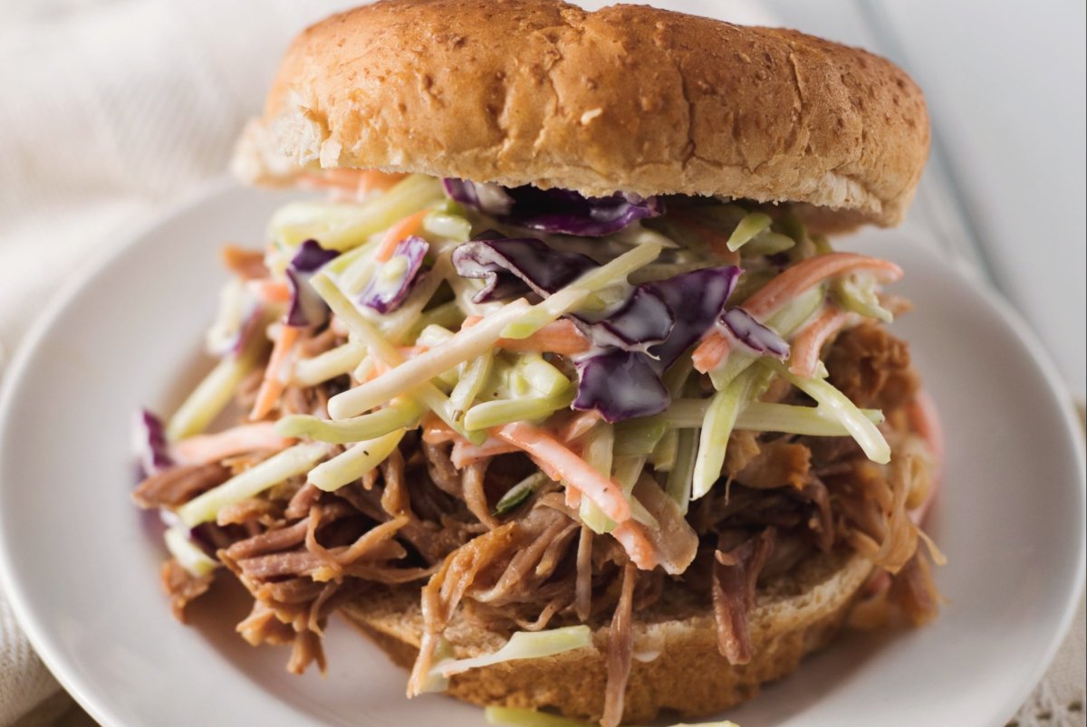 Healthy Slow Cooker Pulled Pork