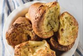 Herb Garlic Popovers