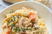 Mom's Chicken Noodle Soup Casserole