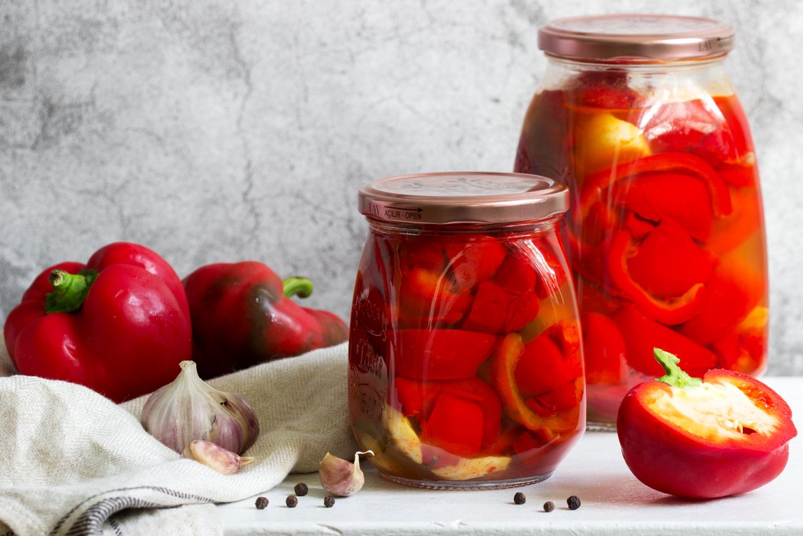 Quick Pickled Bell Peppers Food Gardening Network