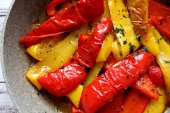 Roasted Bell Pepper Salad