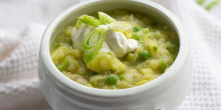 Rustic Potato Leek Soup