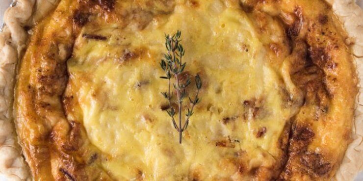 Bacon and Gruyere Quiche