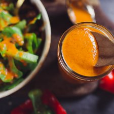 Roasted Red Pepper and Shallot Dressing-image