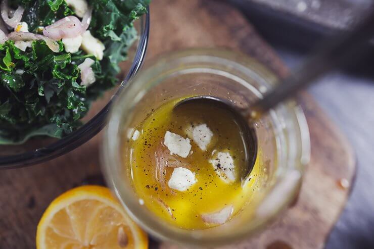 Honey Lemon & Feta Vinaigrette