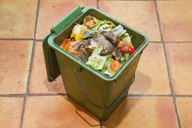 Green compost bucket