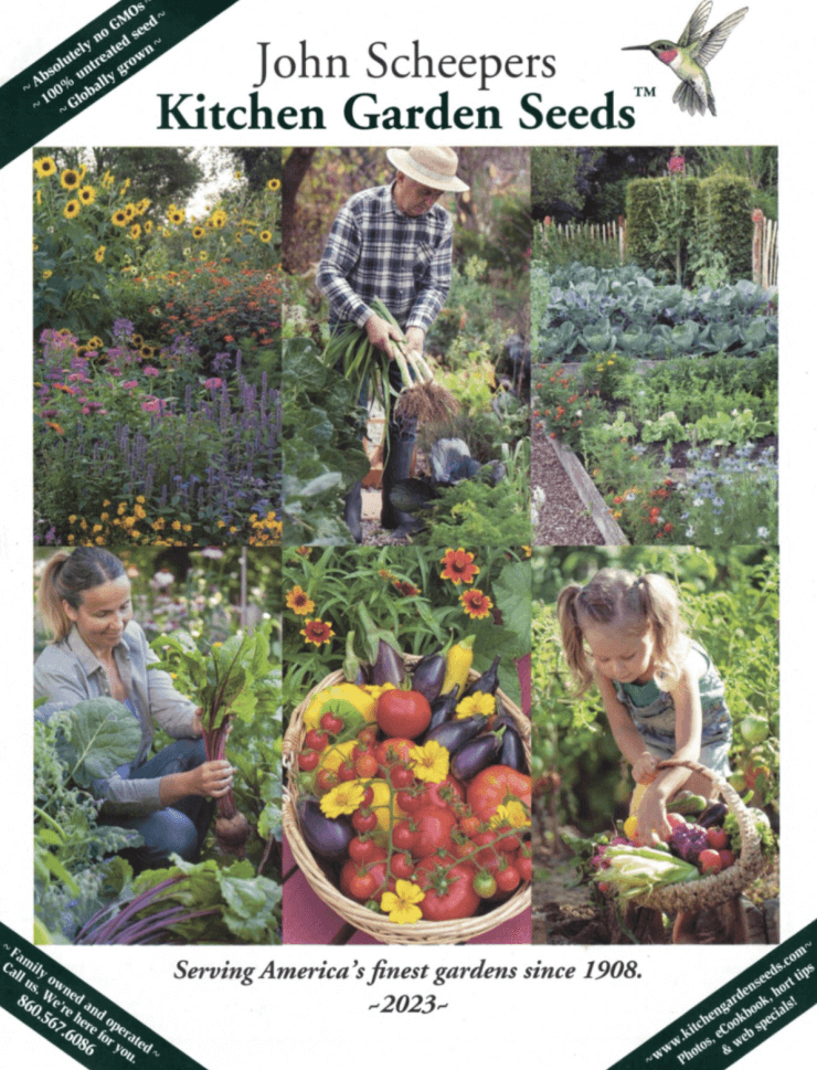 John Scheepers Kitchen Garden Seeds catalog