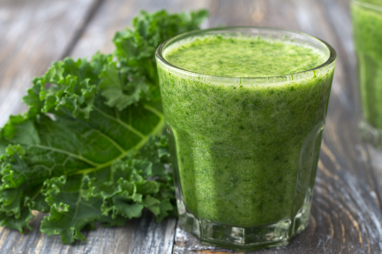 Super Greens Kale Smoothie Food Gardening Network