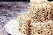 Lavender Crispy Rice Treats