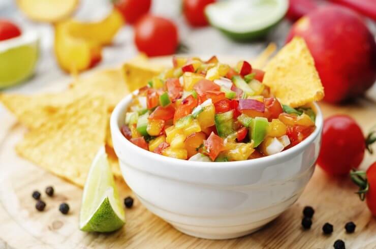 Rustic Rhubarb Salsa