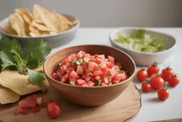 Rustic Rhubarb Salsa