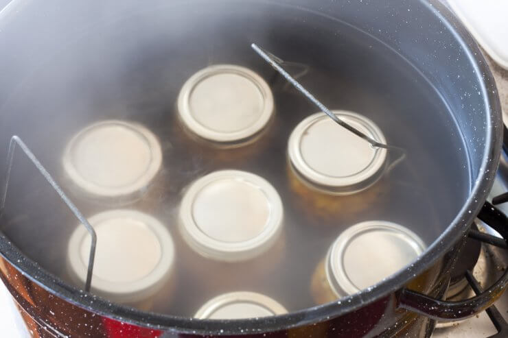 Making Peach Jam - Boiling Water Processing
