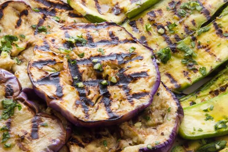 Garlic Grilled Eggplant Marinade