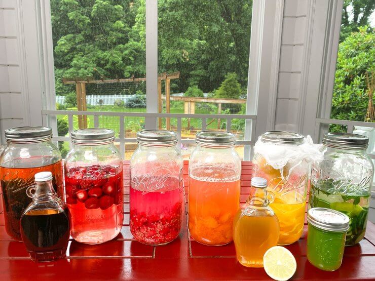 garden-to-glass cocktails
