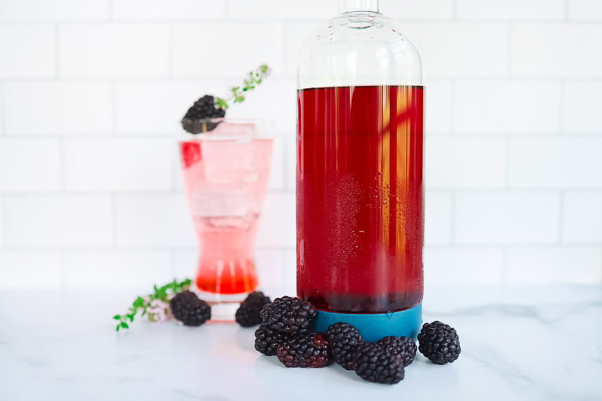 Blackberry Liqueur Food Gardening Network