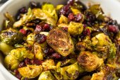 Cranberry Brussels Sprouts