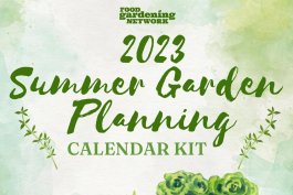 Summer Garden Planning Calendar Kit