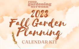 Autumn Gardening Calendar Kit